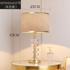 48182114418992 American Style Living Room, Bedroom Lampshade, Crystal Table Lamp, Crystal Table, Crystal Table Lamps, Post Modern, Energy Efficient Lighting, Chandelier Pendant Lights, Dimmer Switch