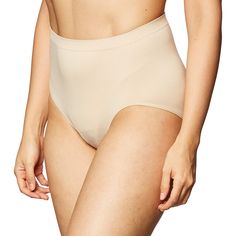 PRICES MAY VARY. QUALITY FABRIC - Bali women’s brief panty is crafted from silky-smooth premium nylon microfiber fabric for a comfortable, flexible fit. MOISTURE-WICKING - Cool Comfort fabric helps wick moisture and keep you cool and comfortable all-day long. TAG-FREE - This women’s brief panty won’t rub or chafe thanks to its Tagless interior and seamless design. NO PANTY LINES - Narrow leg bands and a knit-in waistband help minimize panty lines for a no-show style. HIGH RISE - This high-rise w Solid Full Coverage Second-skin Shapewear, Full Coverage Second-skin Shapewear, Supportive Solid Bottoms With Soft Fabric, Second-skin Shapewear With Full Coverage, Solid Second-skin Shapewear Full Coverage, Supportive Solid Soft Bottoms, Second-skin Full Coverage Shapewear, Elegant Supportive Solid Bottoms, Elegant Supportive Solid Color Bottoms