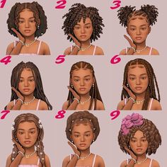 #fashion, #style, #outfitinspiration, #beauty Sims 4 Afro Hair Cc Maxis Match, Sims 4 Afro, Afro Hair Sims 4 Cc, Pretty Sims, Sims 4 Afro Hair, Sims 4 Curly Hair, Mods Ts4, Sim4 Cc, Intricate Hairstyles