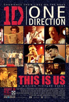 the movie poster for this is us with many different pictures and words on it, including one