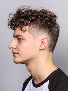 14 New Men’s Hairstyles for Curly Hair 2017 - Life&Style Male Haircuts Curly, Drop Fade Haircut, Tapered Hair, Top Hairstyles