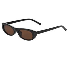 PRICES MAY VARY. TRENDY 90S SUNGLASSES - The small retro oval sunglasses for women with elongated narrow cat-eye shape,very distinctive design makes you outstanding. PREMIUM MATERIAL - lightweight oval frame, integral nose pads and solid metal hinges, all the details make these vintage cateye sunglasses sturdy, comfortable and durable. HD UV400 LENSES - The lenses of these classic oval sunglasses for women offer excellent UV protection that combines fashion with function. These small oval sunglasses not only enhance your style but also safeguard your eyes from harmful sun rays, making them a versatile accessory for both fashion and sun protection. PRODUCT SIZE - Lens Width: 68mm (2.68 inch), Lens Height: 34mm (1.34 inch), Nose Bridge: 13mm (0.51 inch), Frame Width: 147mm (5.79 inch), Templ Small Oval Sunglasses, Narrow Sunglasses, Faces Women, Men 90s, 90s Sunglasses, Black Shades, Cateye Sunglasses, Metal Hinges, Eye Shape