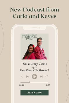 The History Twins podcast is currently covering “This Man’s A Spy!,” Carla and Keyes’ musical retelling of the treasonous plot between American General Benedict Arnold and British Major John Andre during the American Revolutionary War.

In this episode the focus is on General Benedict Arnold, American Commander of West Point, as well as his wife Peggy Shippen, whose family was loyal to the Crown. Together they conspired with Major Andre to betray the American side. How To Plan