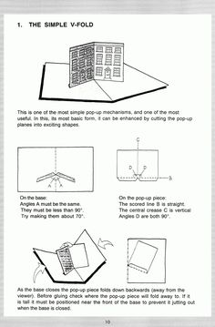 the instructions for how to make an origami house