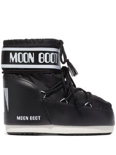 Moon Boot Icon Low 2 Boots - Farfetch Biker Look, Ankle Snow Boots, Moon Boot, Neil Armstrong, Zadar, Low Boots, Moon Boots, Ski Boots, Kids Icon