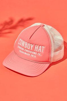 Cowboy Baseball Hat | Free People 2023 Wish List, Baseball Hat, Boho Clothing, Boho Outfits, Cowboy Hats, Color Coding, Trucker Hat, Baseball Hats, Cowboy