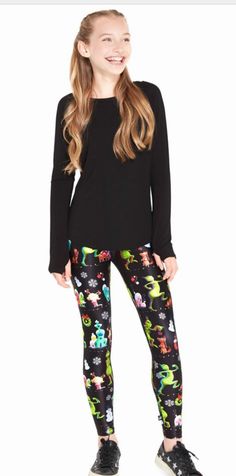 Honeypiekids | Terez Girls The Grinch Whoville Leggings The Grinch Whoville, Kids Pants Boys, Grinch Whoville