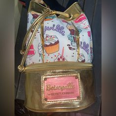 Betsey Johnson Bag, Never Used. Great Condition. Detachable Long And Short Handle Bag Ice Cream, Icecream In A Bag, Betsey Johnson Purses, Favorite Purse, Betsey Johnson Bags, Betsey Johnson, Bag Lady, Ice Cream, Womens Sizes