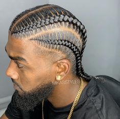 Cornrows With Beads, Long Cornrows, Two Braid Hairstyles