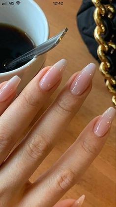 Classy Acrylic Nails, Makijaż Smokey Eye, Soft Nails, Clean Nails, Girls Nails, Chic Nails