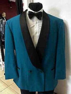 Teal Tuxedo, Creative Black Tie, Satin Shawl, Tuxedo Jacket, Double Breasted Coat, Suit Separates, Formal Attire, Jacket Coat, Black Satin