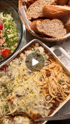 BRITSCOOKIN on Instagram: "Million Dollar Spaghetti 🍝 ♥️🥗 

Ingredients:
	•	1 lb spaghetti (or pasta of choice)
	•	1 lb ground beef
	•	1 onion, chopped
	•	1 bell pepper, chopped
	•	1 24oz jar spaghetti sauce
	•	1-2 tbsp Britscookin Garlic & Herb seasoning
	•	1 stick unsalted butter
	•	2 tbsp minced garlic
	•	2 cups heavy cream
	•	1 cup parmesan cheese, shredded
	•	1 cup asiago cheese, shredded (or substitute with an additional cup of parmesan)
	•	8 oz mozzarella cheese, shredded
	•	Parsley (optional for garnish)

Instructions:
	1.	Cook pasta.
	2.	Brown beef with onion and bell pepper, season with Britscookin Garlic & Herb, and mix with spaghetti sauce.
	3.	Make alfredo sauce by melting butter, adding garlic and cream, then stirring in parmesan and asiago (or more parmesan if substituting