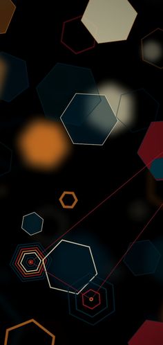 an abstract background consisting of hexagonal shapes