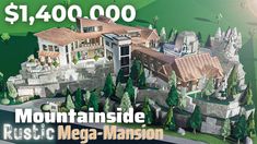 the $ 1, 600, 000 mountain side mega mansion is on sale for $ 4, 500