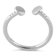 Top of ring height: 4.6mm

Band width: 1.8mm

Shank width: 1.8mm



Metal: 925 sterling silver

Plating: rhodium plated

Finish: high polish Modern Silver Sterling Initial Ring, White Gold Sterling Silver Midi Rings With Open Band, Sterling Silver Midi Rings With Polished Finish, Sterling Silver White Gold Polished Midi Rings, Polished Sterling Silver Midi Rings, Polished Sterling Silver White Gold Midi Rings, Silver Midi Promise Rings With Polished Finish, White Gold Sterling Silver Midi Rings With Polished Finish, White Gold Polished Sterling Silver Midi Rings