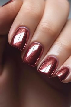 Effortlessly Glam: Stunning Rose Gold Burgundy Nails Rose Gold Autumn Nails, Dark Pink And Gold Nails, Burgundy Dip Nails, Nails With Burgundy Dress, Rose Gold And Burgundy Nails, Burgundy And Rose Gold Nails, Fall/winter Nail Colors, Gold Burgundy Nails, Oct Nails