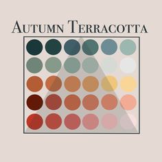 the cover of autumn terracotta