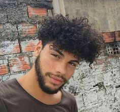 Curly Afro Hair, Mens Haircuts Short, Best Short Haircuts, Curly Hair Men, Curly Hair Cuts, Different Hairstyles, Long Hair Styles Men