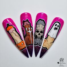 Halloween, Art, Nail Arts