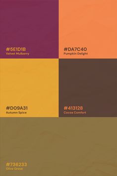 an orange, yellow and purple color scheme with the words doa3 3 on it