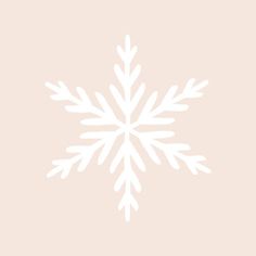 a white snowflake on a beige background in a black framed frame with the word winter written below it