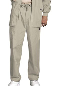 PRICES MAY VARY. 65% Polyester, 35% Cotton Imported Pull On closure Machine Wash MEN'S TRADITIONAL FIT, SIZES UP TO 5XL - Cherokee mens cargo pants are very comfortable and come in the sizes you want with the fit and features you need. Available in sizes from S to 5XL plus Short and Tall inseams. These Men’s Traditional fit natural rise scrub pants are designed for no-fuss wear, easy care, and maximum durability. Tapered leg. Regular inseam = 31”. (Underscrub sold separately.) ZIPPER FLY - Don't settle for a lesser-quality men's scrub pant without a zip fly. Style 4000 men's cargo pants include a functional zipper fly and drawstring closure. These are well made Cherokee scrubs men will want in every color. These scrub pants for men are a great combination of comfort, style, and value. ELAS Men Workwear, Big Shorts, Cargo Pants For Men, Drawstring Waist Pants, Mens Scrubs, Safety Clothing, Cargo Khaki, Men Plus Size, Mens Cargo