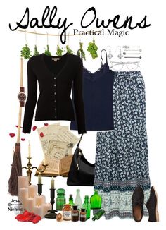 Practical Magic Sally, Practical Magic Movie, Witchy Wardrobe, Magic Fashion, Fashion Boards, Character Fashion