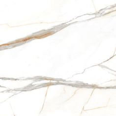 a white marble textured surface with brown lines