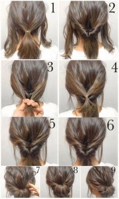 Easy Updo, Updo Wedding, Easy Hair Updos, Hairstyles For Medium Length Hair Easy, Prom Hairstyles For Long Hair, Hairdos For Short Hair, Bridesmaid Hair Down, Homecoming Hair Down, Bridesmaid Hair Short