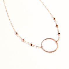 Gold Circle Necklace // XL Unity Necklace // 14K by delialangan Round Rose Gold 14k Gold Filled Necklaces, Rose Gold 14k Gold Filled Round Necklace, Rose Gold Round 14k Gold Filled Necklace, Everyday Rose Gold Circle Necklace, Everyday Rose Gold Necklace, Dainty Rose Gold Circle Necklaces, 14k Gold-filled Rose Gold Satellite Chain Jewelry, Minimalist Round Satellite Chain Jewelry, Rose Gold 14k Gold Filled Satellite Chain Jewelry