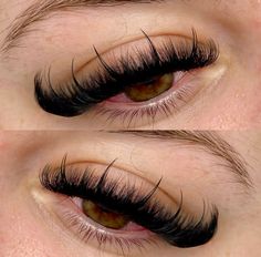 Wispy Lash Extensions Styles, Lash Extensions Kit, Wispy Cat Eye, Lashes Wispy, Lashes Tutorial, Brown Girls Makeup, Eyelashes Extensions