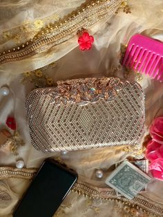 Golden diamond claps clutch evening bag. Huge space for phone and other stuff. Diamond Clutch, Gold Clutch Bag, Golden Diamond, Evening Clutches, Gold Clutch, Clutch Purse Evening, Evening Clutch Bag, Evening Clutch, Clutch Wallet