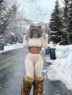 Winter Outfits Snow, Glam Photoshoot, Fasion Outfits, Snow Outfit, Fashion Guide