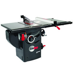 a table saw is shown on a white background