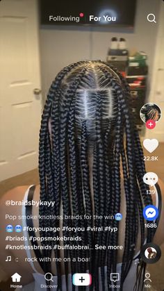 Jumbo Stitch Braids Cornrows, Box Braid Cornrows, Jumbo Cornrow Hairstyles, Layered Cornrows, Aesthetic Surgeon, Feed In Braids