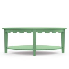 Maine Cottage Blanche Oval Coffee Table with Scallops | Maine Cottage® Scallop Coffee Table, Scalloped Coffee Table, Scalloped Furniture, Preppy Coffee Table, Maine Cottage Interiors, Maine Cottage Furniture, Sunny Apartment, Green Coffee Table, Leaf Coffee Table