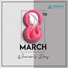 the 8th march women's day logo