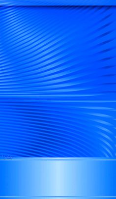 an abstract blue background with wavy lines and a shiny metal plate on the bottom right corner