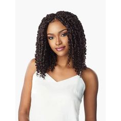 Sensationnel Lulutress Pre-Looped Crochet Braid - Passion Twist 12" Crochet Passion Twist, Water Wave Crochet, Passion Twists, Types Of Braids, U Part Wig, Protective Hairstyle, Long Lasting Curls, Crochet Braid, Crochet Braids Hairstyles