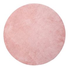 a round pink rug on a white background