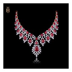 Expensive Necklaces, Ruby Jewellery, Neck Pieces Jewelry, Classy Necklace, Indian Jewelry Earrings, Diamond Bracelet Design, Bride Necklace, Ankle Jewelry