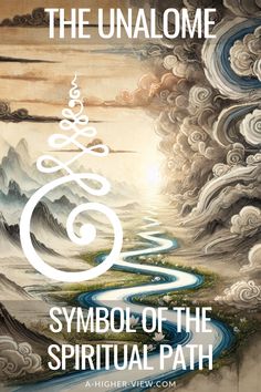 Discover the Unalome, a powerful symbol of the spiritual path. This article explores how the Unalome's design reflects the journey toward enlightenment, with its spirals representing the struggles and challenges of life and its straight line symbolizing the attainment of peace and clarity. #unalomemeaning #unalomesymbol #buddhistsymbols #symbolsandmeanings #spiritualsymbols #spiritualawakening Spiritual Enlightenment Aesthetic, Powerful Symbols Spiritual, Spirituality Artwork, Starseed Aesthetic, Unalome Meaning, Andromedan Starseed, Wisdom Symbol, Spiritual Documentaries