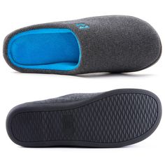 Step into these comfortable slippers after all-day walking or standing and let the memory foam footbed heal your tired feet. The slow-rebound material conforms to your foot shape to evenly distribute your weight. Made of a waffle-knit cotton-blend upper, your feet get to breathe which keeps the interior sweat-free and odorless. The rubber outsole lets you step out anytime for quick chores or work in the garden, without needing to switch shoes. All RockDove slippers are 100% vegan and machine was Non-slip Foam Slip-on Slippers, Foam Slip-on Slippers For Indoor Use, Comfortable Non-slip Slip-on Slippers, Non-slip Comfortable Slip-on Slippers, Indoor Non-slip Foam Slippers, Comfortable Non-slip Foam Slippers, Non-slip Comfortable Slippers, Non-slip Comfy Slippers, Comfortable Foam Slip-on Slippers