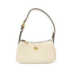 Gucci Aphrodite Mini Shoulder Bag White Material: Leather Size: Width X Height X Width (Gusset): 20.5cmx12cmx4cm Handle: 35.5-40.5cm Color: White White Gucci Shoulder Bag With Detachable Strap, Modern White Gucci Bag, White Gucci Bag For Everyday Luxury, White Luxury Gucci Shoulder Bag, White Gucci Shoulder Bag For Evening, Luxury White Gucci Shoulder Bag, Elegant Cream Gucci Shoulder Bag, Gucci White Bag With Removable Pouch, White Gucci Bag With Removable Pouch