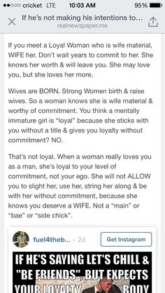 Wife Material, Love Her, 10 Things