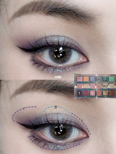 Huda Beauty Eyeshadow, Beauty Eyeshadow, Asian Makeup, Eyeshadow Looks, Huda Beauty, Makeup Inspo, Makeup Inspiration, Makeup Tutorial, Eye Makeup