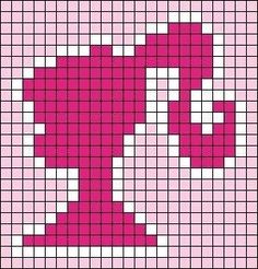 a pink and white cross stitched pattern with the letter t in it's center