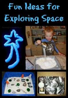 an image of fun ideas for exploring space