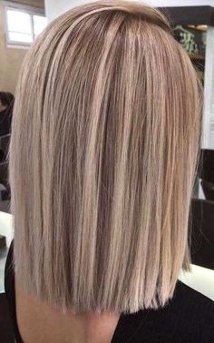 Hair Chop, Blonde Haircuts, Straight Blonde Hair, Cool Short Hairstyles, Lob Hairstyle, Dream Hair, Cool Haircuts, Medium Length Hair Cuts, Layered Haircuts