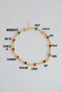 Bejeweled Friendship Bracelet, Ts Bracelets, Bejeweled Bracelet, Taylor Swift Albums, Pulseras Kandi, Lover Bracelet, Multicolor Bracelet